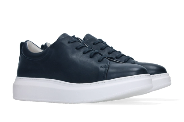 Sofia sneaker blauw leer