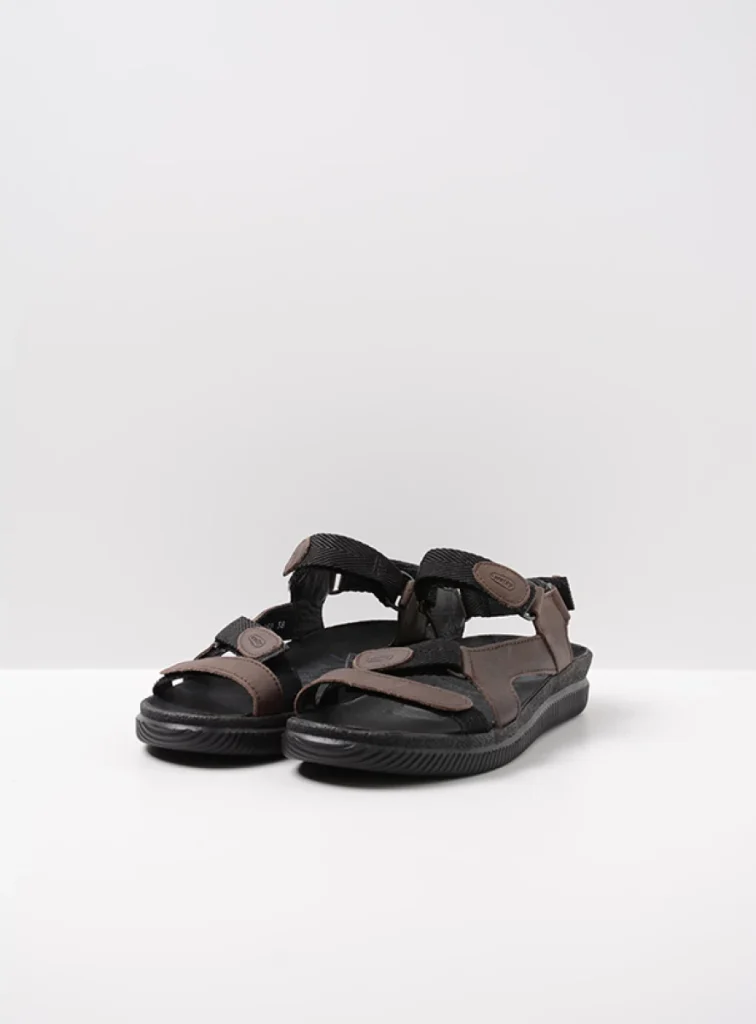 Wolky Sandalen 00710 Energy Lady 50300 bruin gevet leer