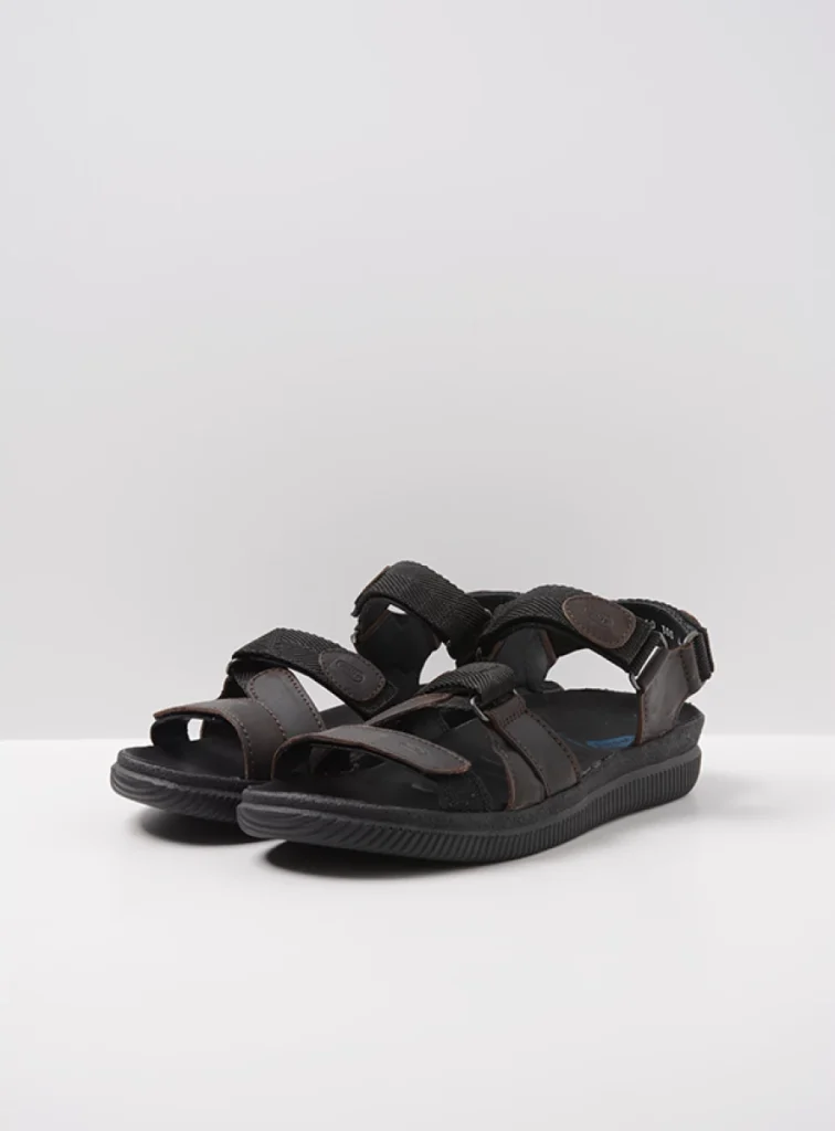 Wolky Sandalen 00722 Active Men 50300 bruin gevet leer