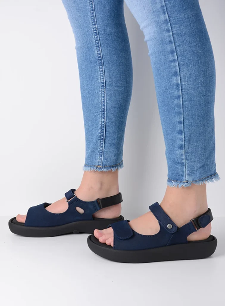 Wolky Sandalen 00827 Celine XW 11820 denim nubuck