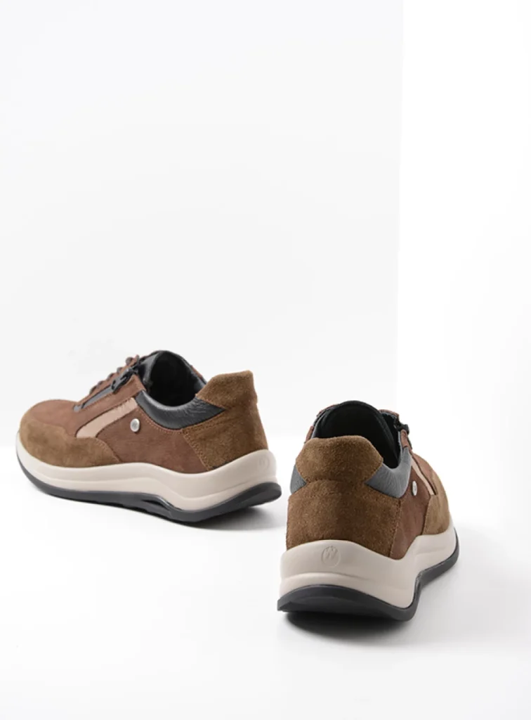 Wolky Sneakers 00975 Cupar 90151 taupe combi leer