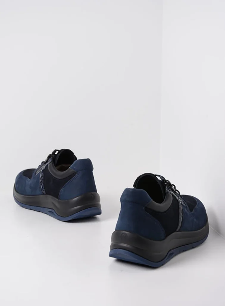 Wolky Veterschoenen 00979 Comrie 91801 blauw combi leer