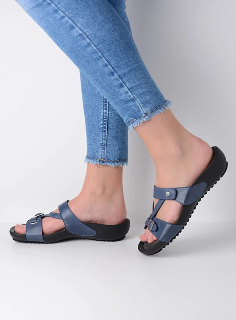 Wolky Slippers 01000 O'Connor 31840 jeans leer