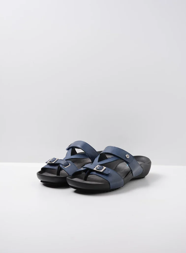 Wolky Slippers 01000 O'Connor 31840 jeans leer