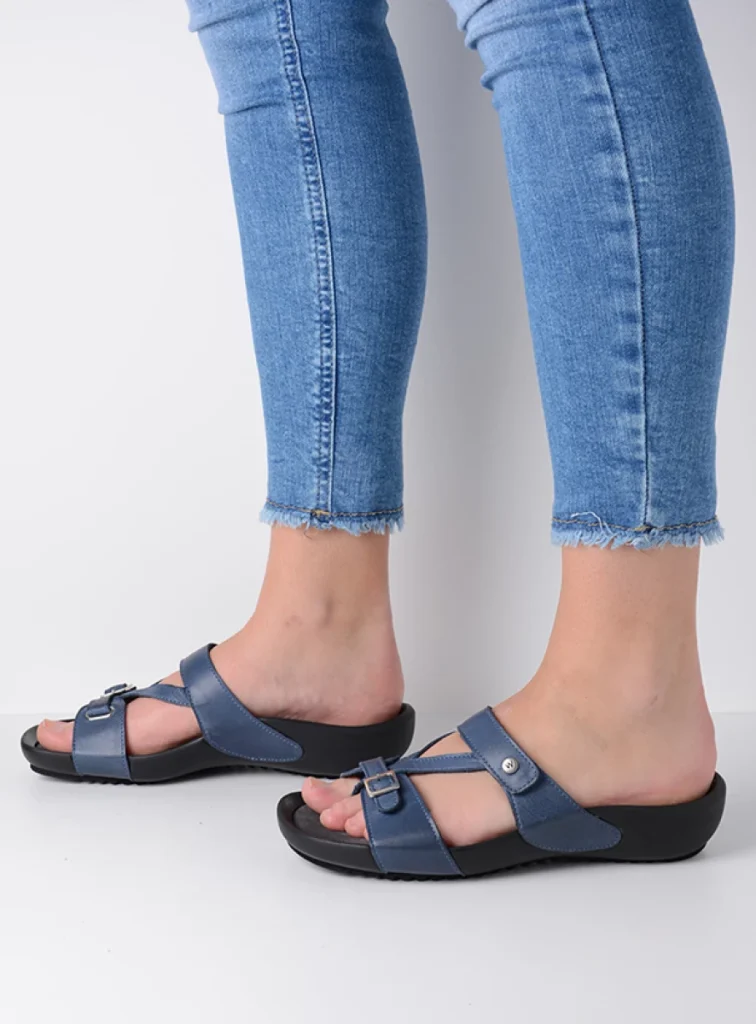 Wolky Slippers 01000 O'Connor 31840 jeans leer