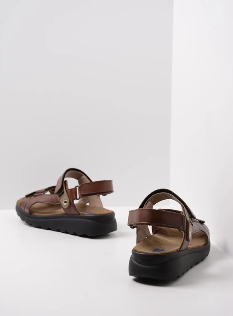 Wolky Sandalen 01525 Mile 50430 cognac leer