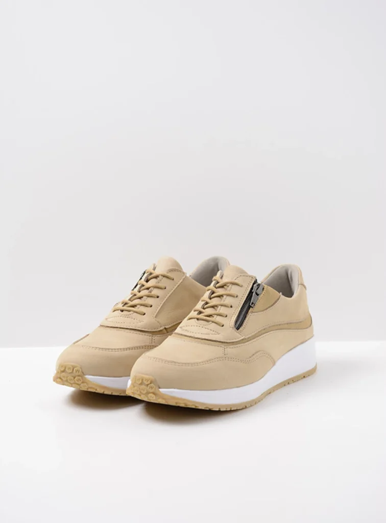 Wolky Veterschoenen 02278 Sprint 11390 beige nubuck