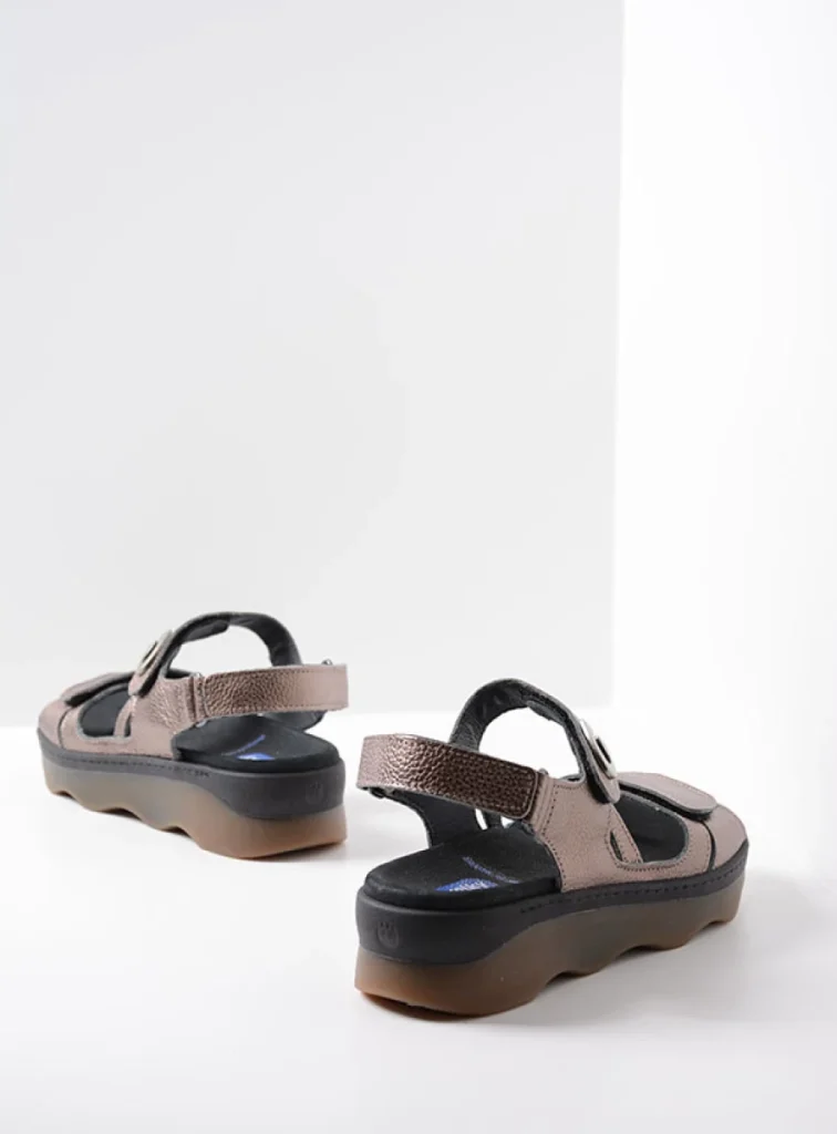 Wolky Sandalen 02350 Medusa 71320 brons leer