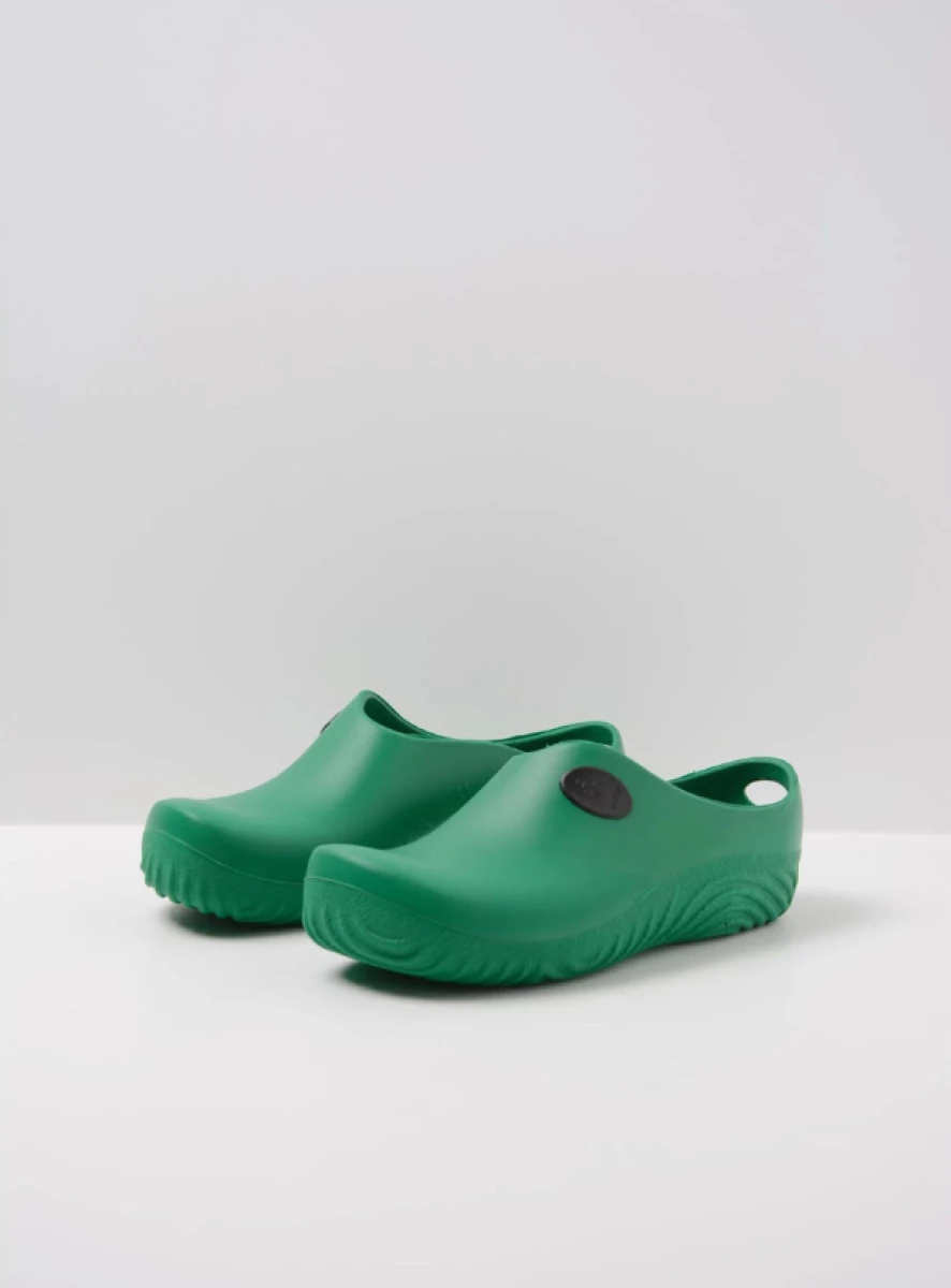 Wolky Klompen 02550 OK Clog-Klomp 90700 groen fluor PU