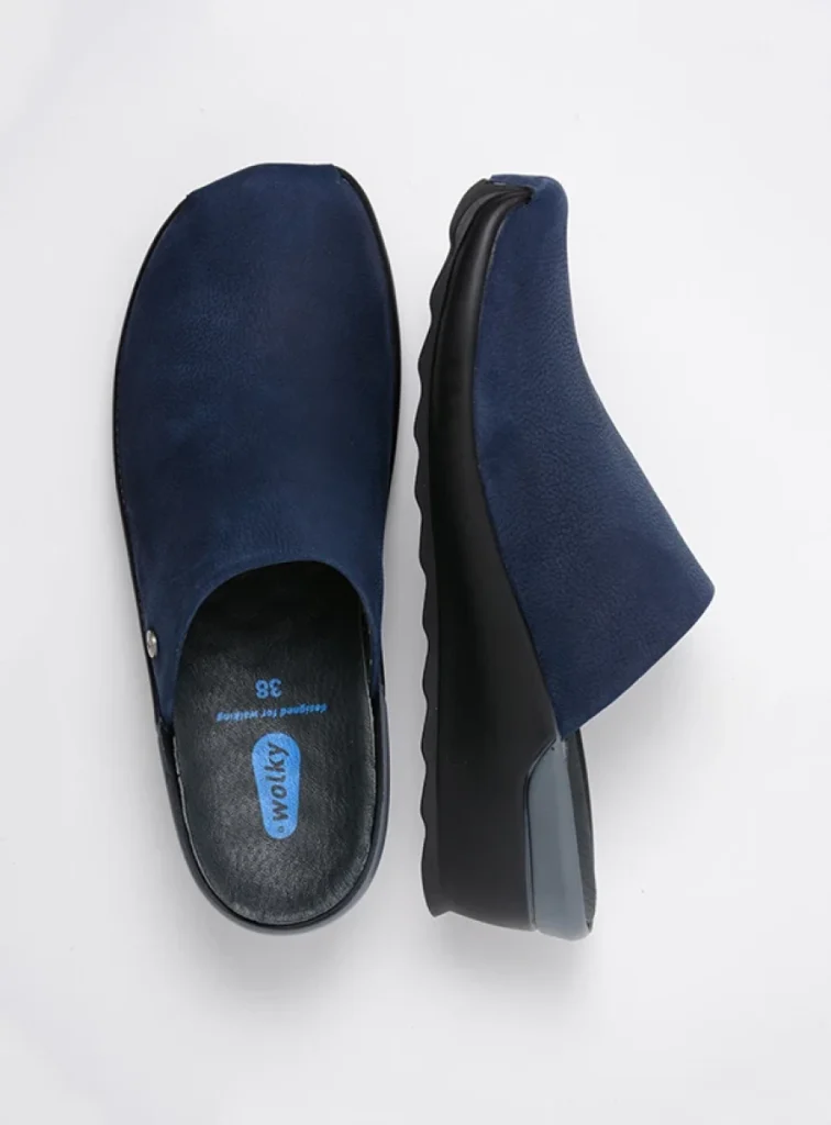 Wolky Klompen 02575 Go 11820 denim nubuck