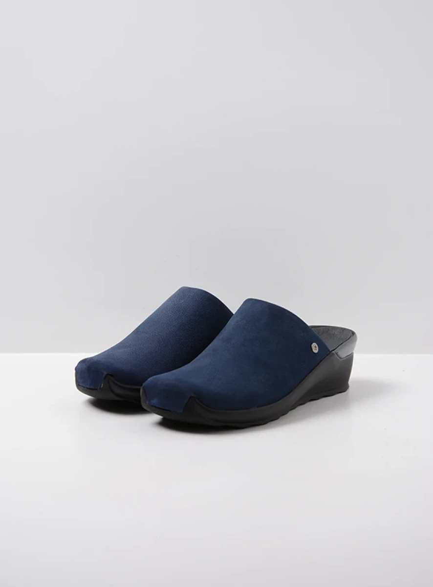 Wolky Slippers 02575 Go 11820 denim nubuck