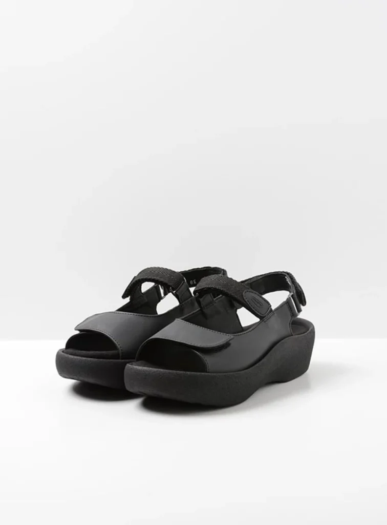 Wolky Sandalen 03224 Jewel Vegan 93000 zwart