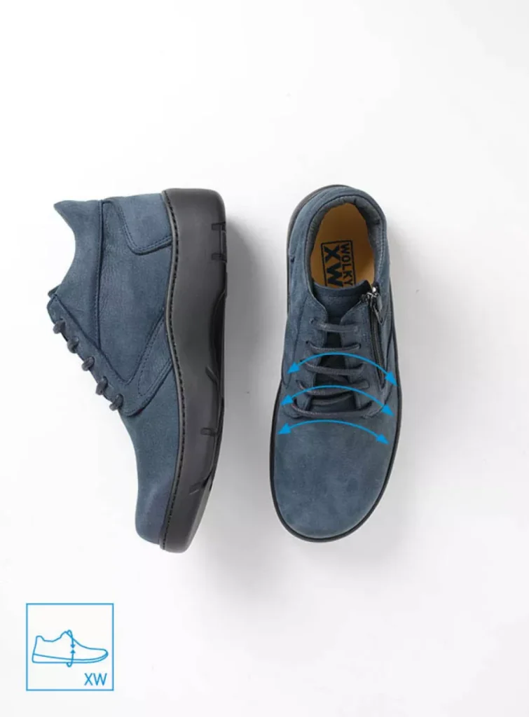 Wolky Veterschoenen 03257 Annemarie XW 11820 denim nubuck