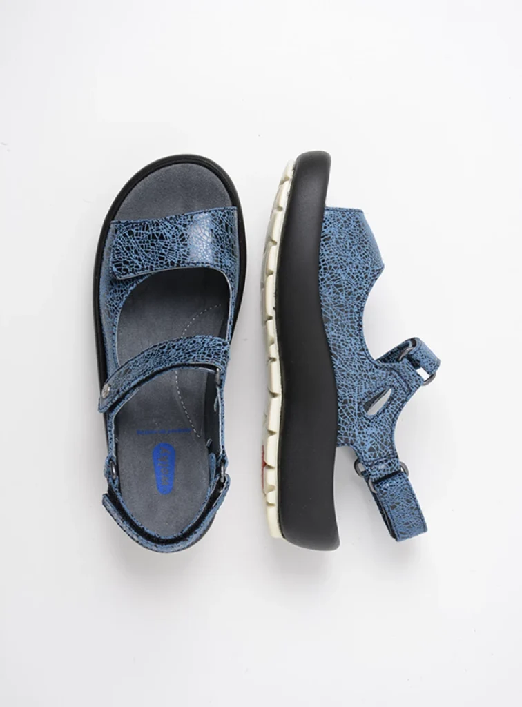 Wolky Sandalen 03333 Brasilia 40820 denim blauw leer