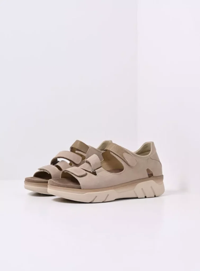 Wolky Sandalen 03425 Blaze 12125 safari nubuck