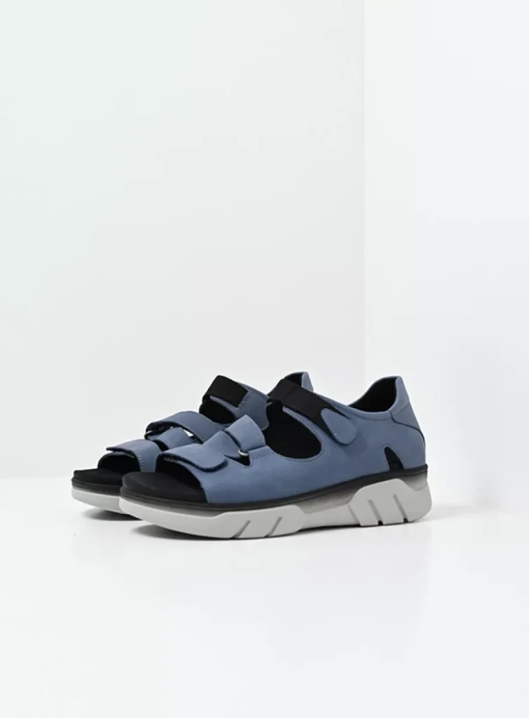 Wolky Sandalen 03425 Blaze 12840 jeans nubuck