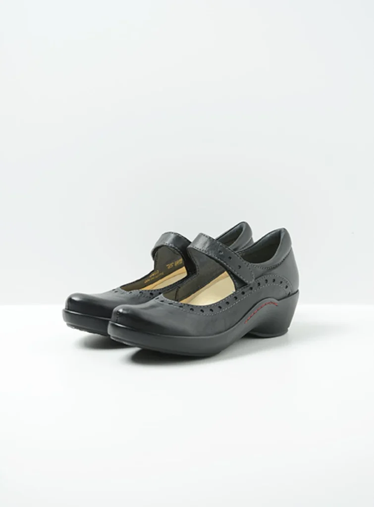 Wolky Bandschoenen 03450 Sud 50000 zwart leer