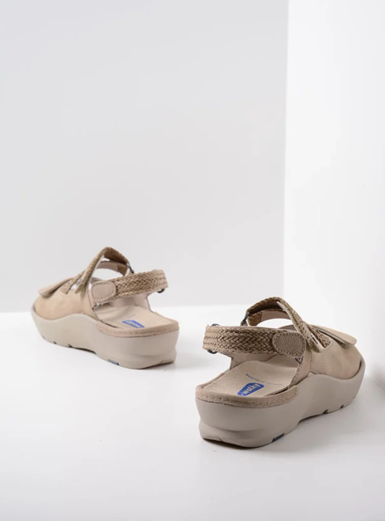 Wolky Sandalen 03925 Lisse 11125 safari nubuck