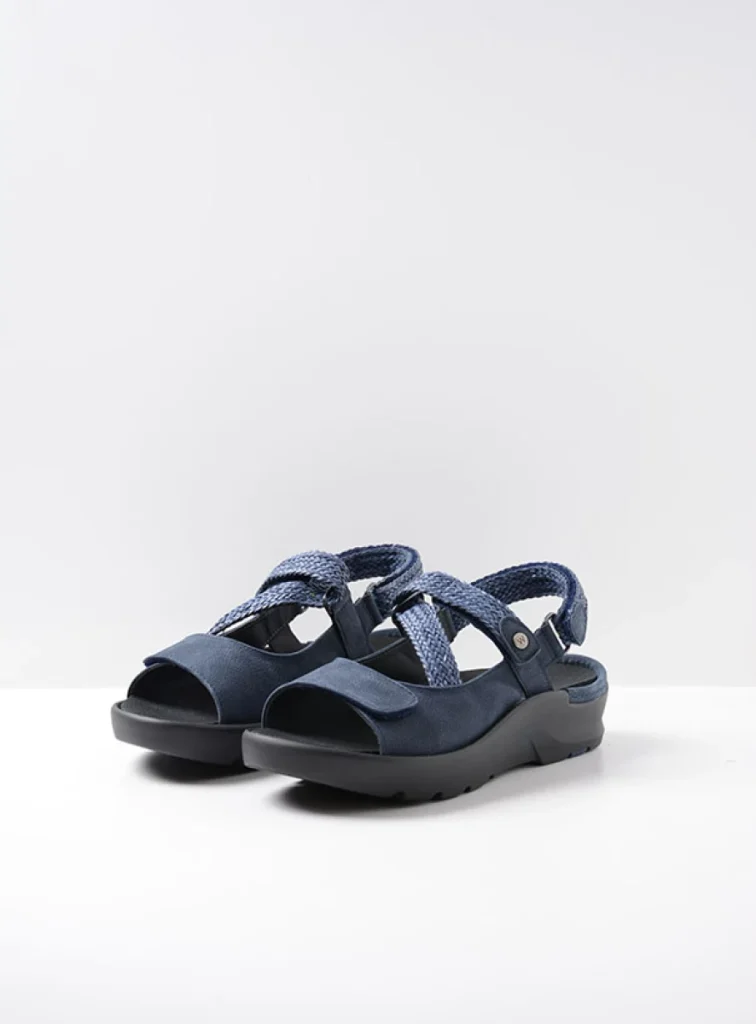 Wolky Sandalen 03925 Lisse 11821 denim nubuck