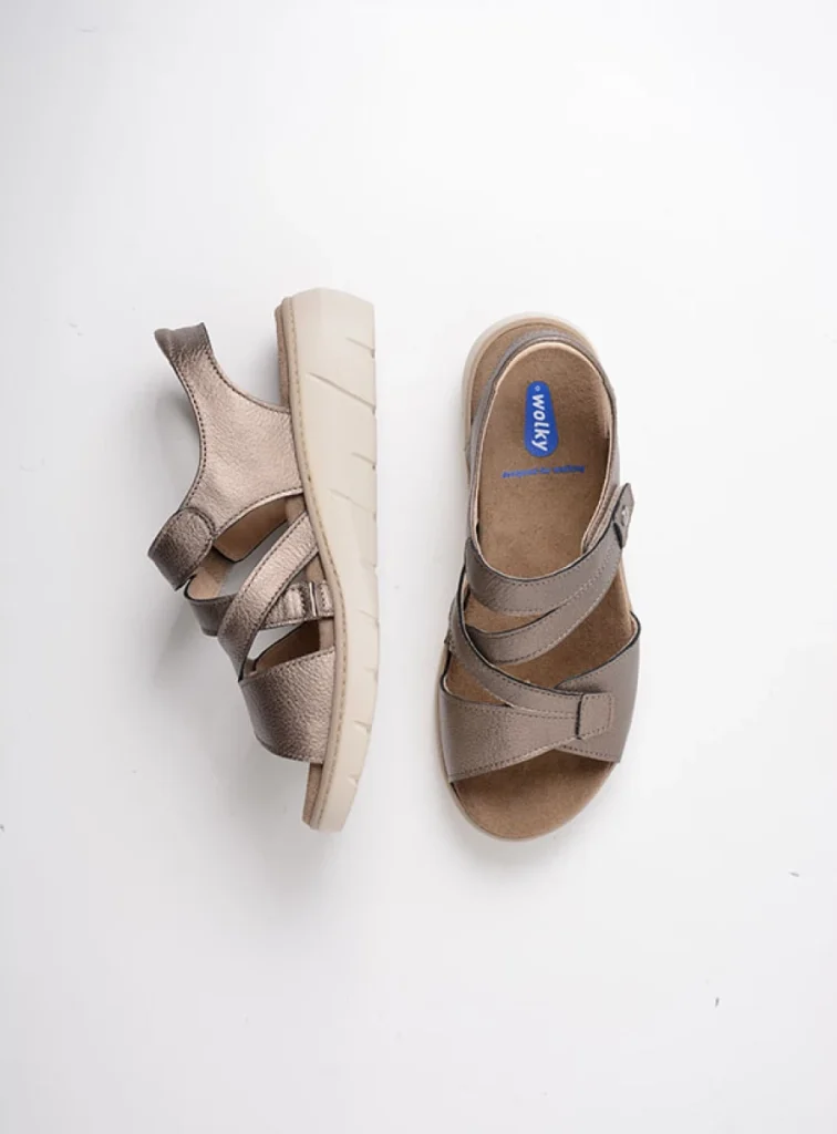 Wolky Sandalen 04106 Ikaria 32320 brons leer