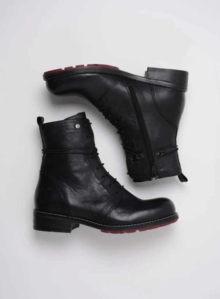 Wolky Biker boots 04444 Murray XW 20000 zwart leer