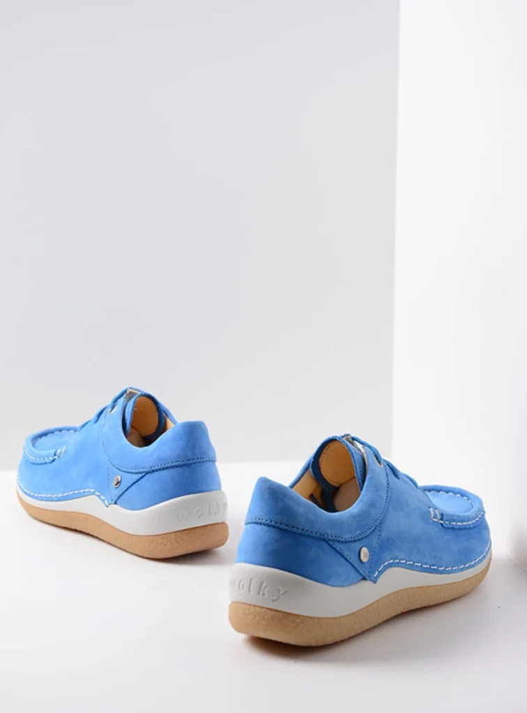 Wolky Sneakers 04525 Celebration 10815 hemelsblauw nubuck