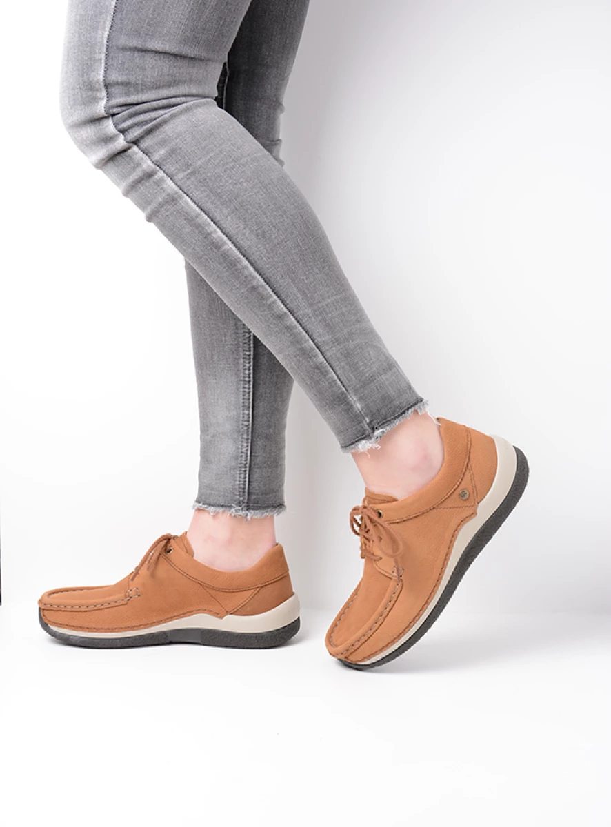 Wolky Veterschoenen 04525 Celebration 12430 cognac nubuck