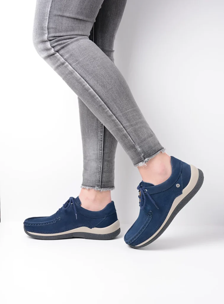 Wolky Sneakers 04525 Celebration 12820 denimblauw nubuck