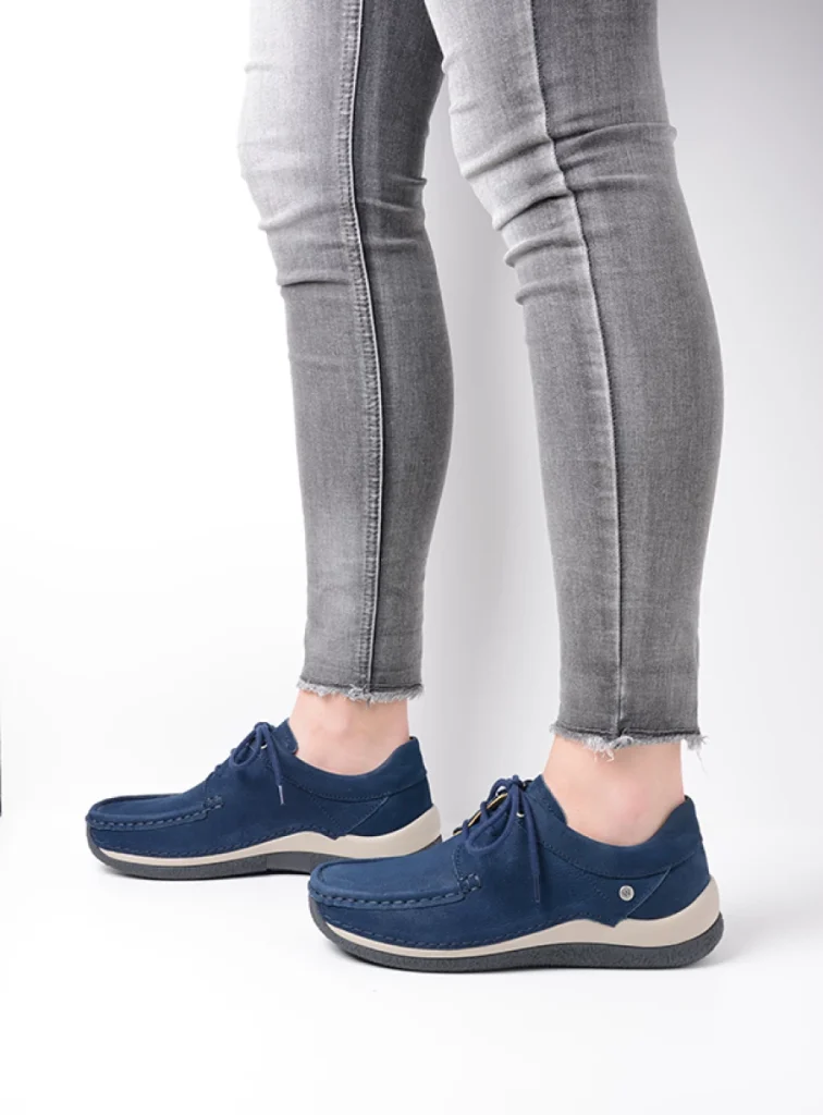 Wolky Sneakers 04525 Celebration 12820 denimblauw nubuck