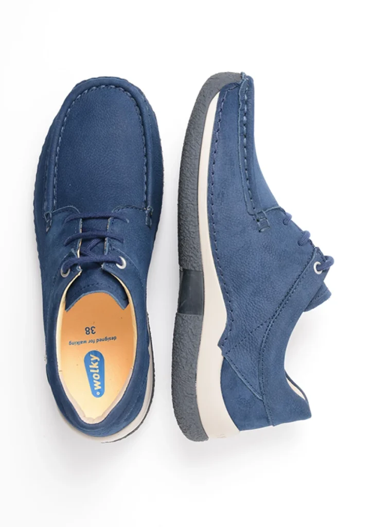 Wolky Sneakers 04525 Celebration 12820 denimblauw nubuck