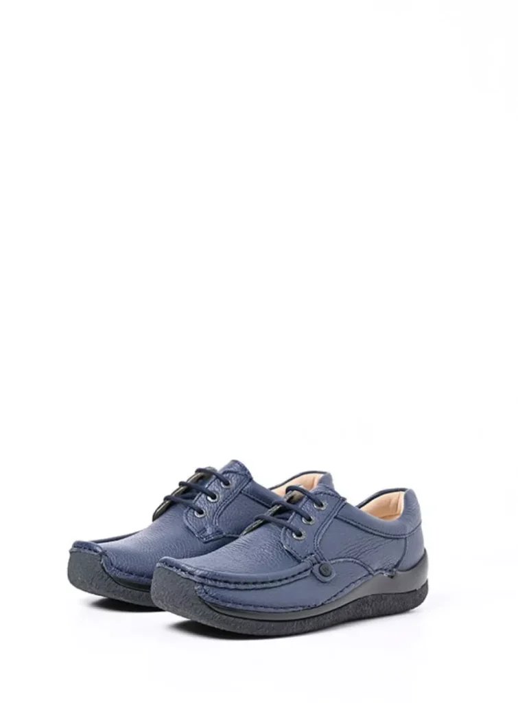 Wolky Sneakers 04527 Taranta 72800 donkerblauw leer