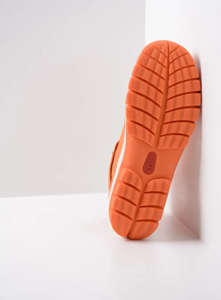 Wolky Hoge veterschoenen 04700 Jump Summer 10557 oranje nubuck