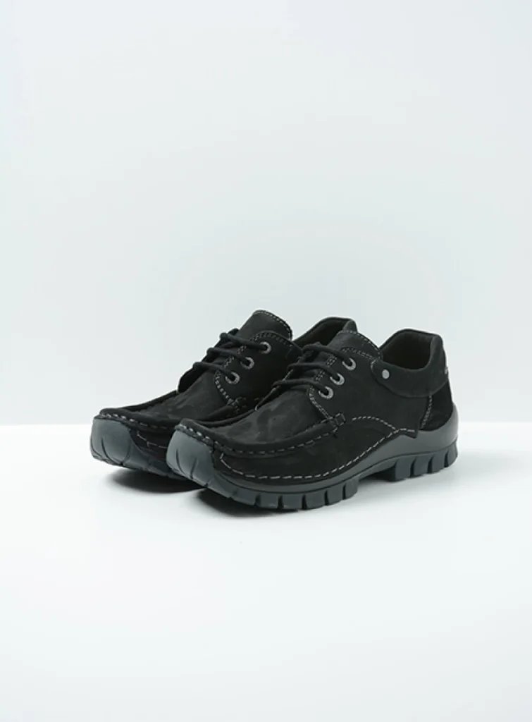 Wolky Veterschoenen 04726 Fly 16000 zwart nubuck