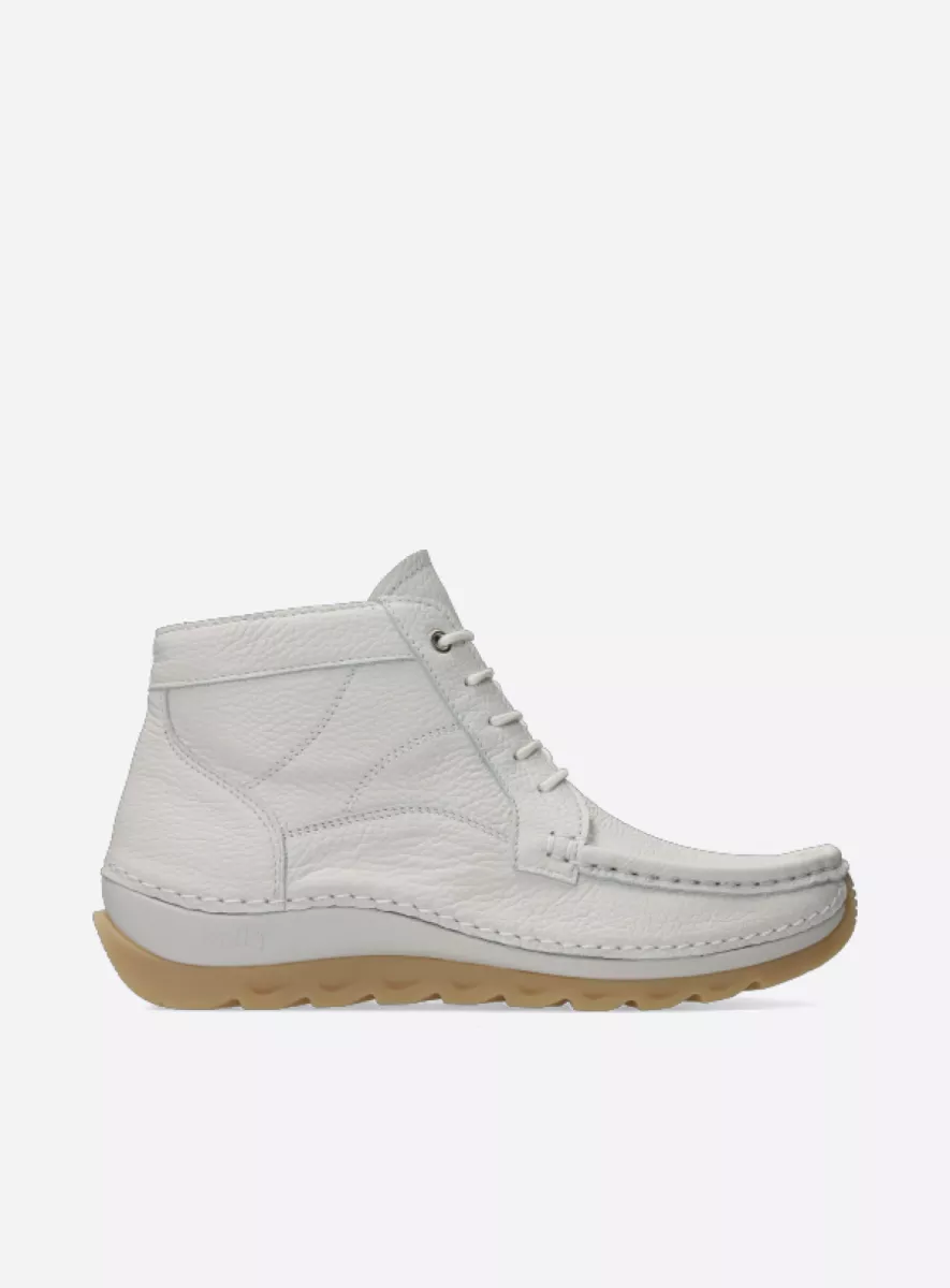 Wolky Comfortschoenen 04901 Salado 71120 creme wit leer