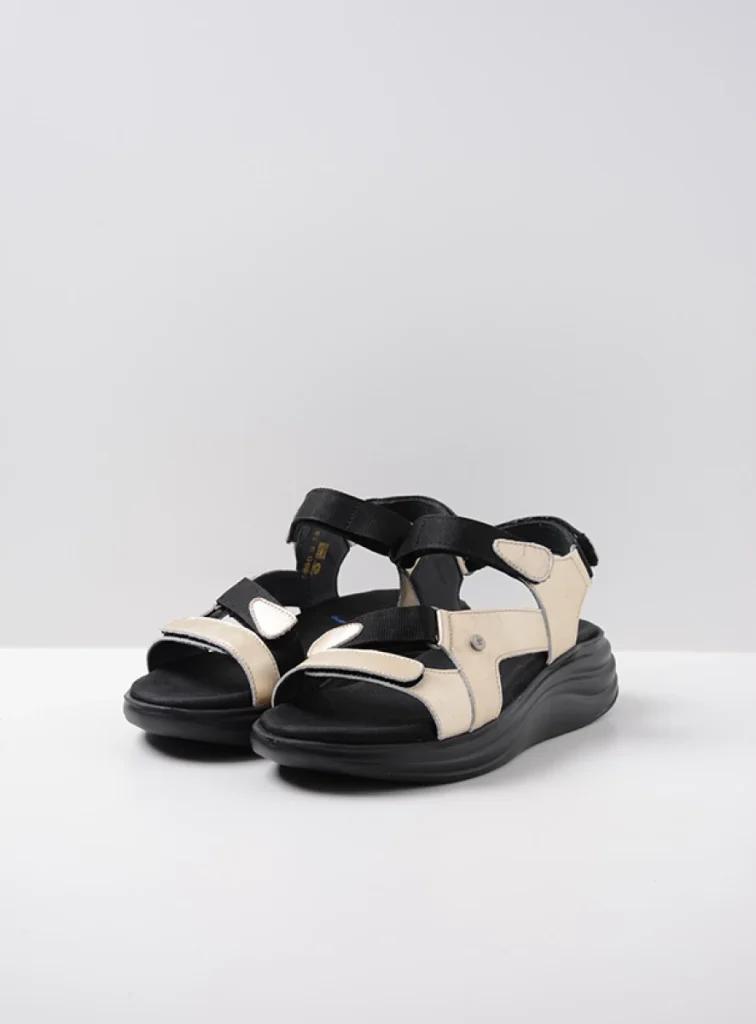 Wolky Sandalen 05650 Cirro 30140 goud leer