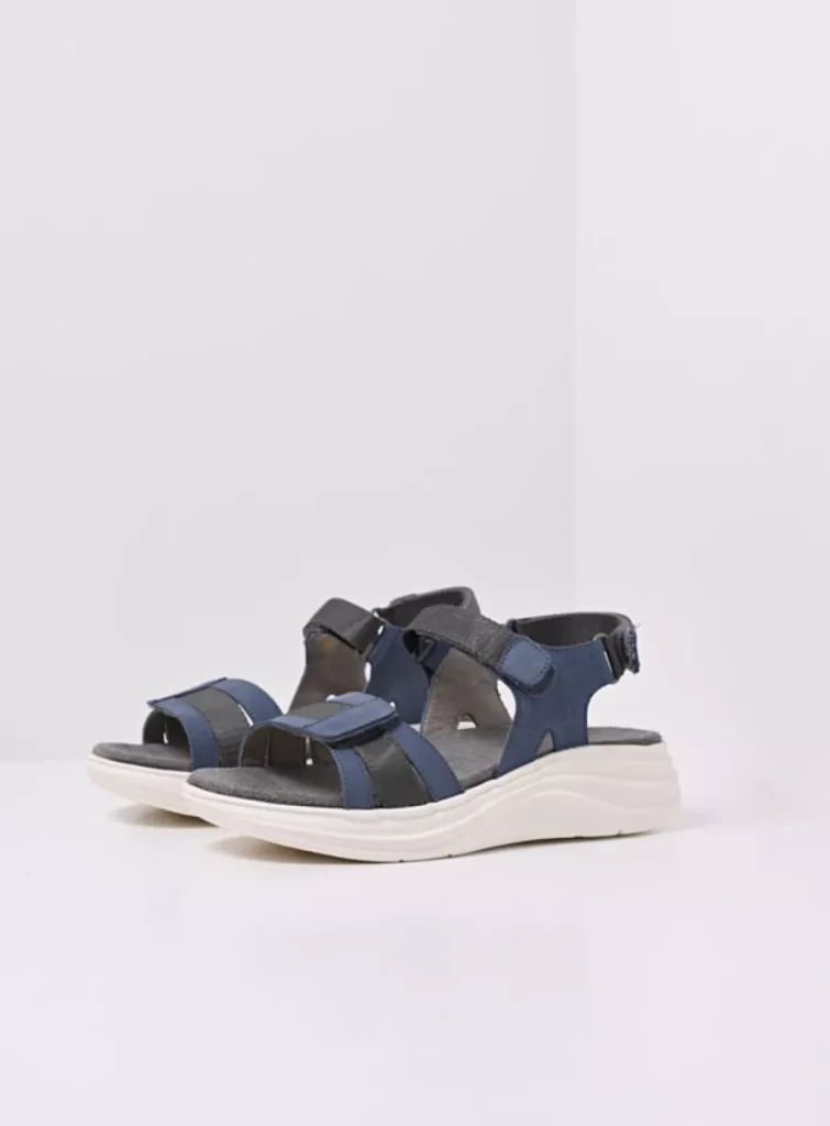 Wolky Sandalen 05652 Miku 10840 jeans nubuck