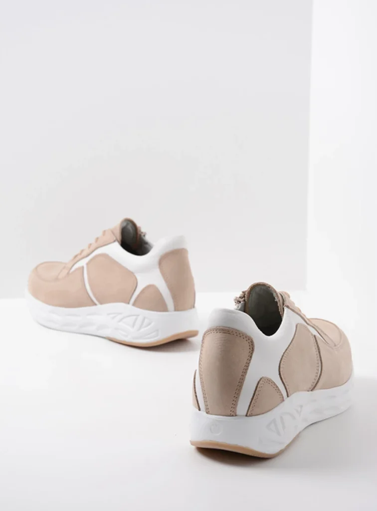 Wolky Sneakers 05700 Bounce 11390 beige-wit nubuck