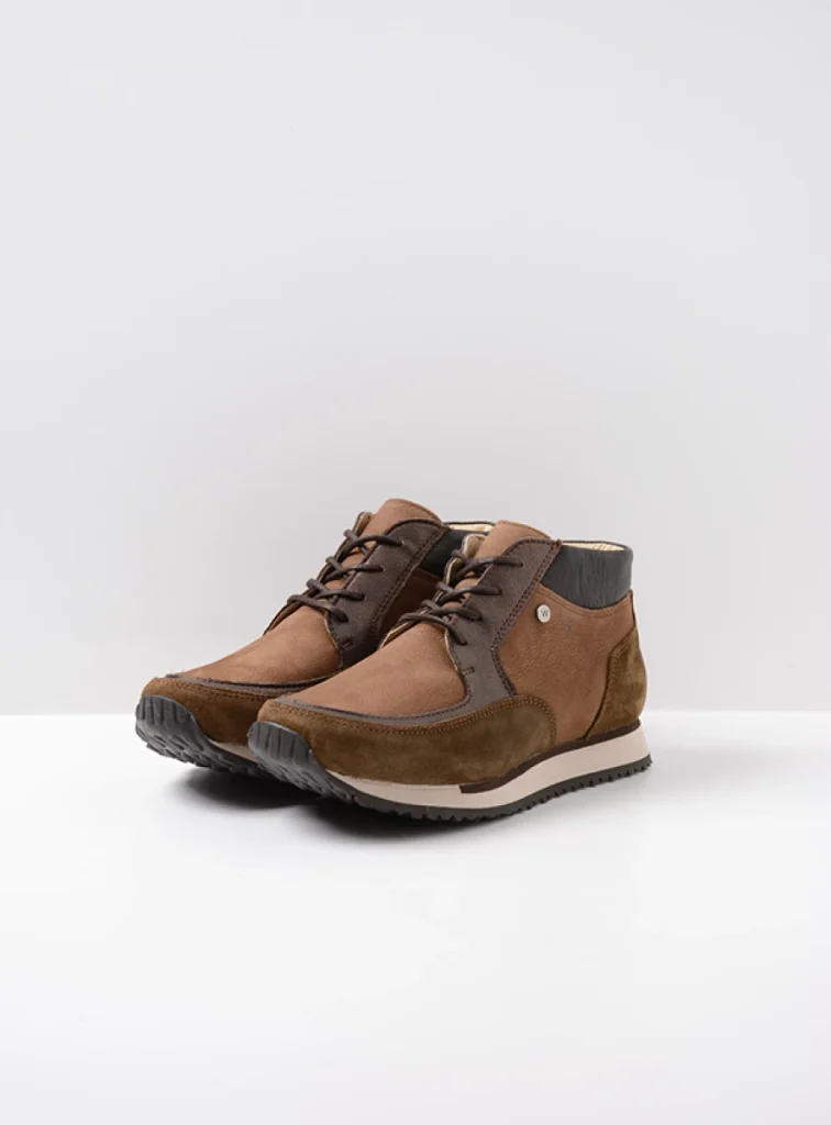 Wolky Sneakers 05802 e-Boot 90155 taupe combi leer