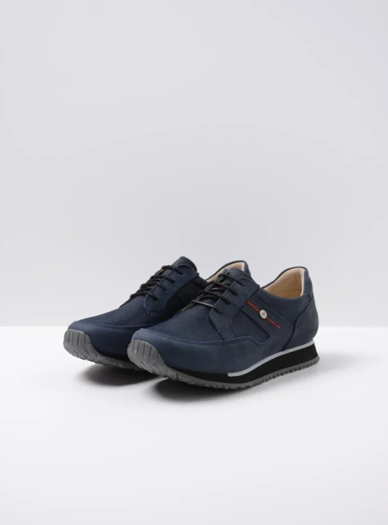 Wolky Sneakers 05804 e-Walk 11875 winterblauw stretch nubuck