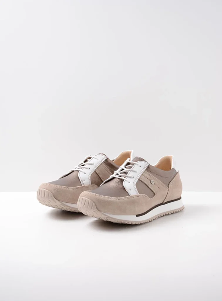 Wolky Sneakers 05804 e-Walk 21153 safari/brons leer