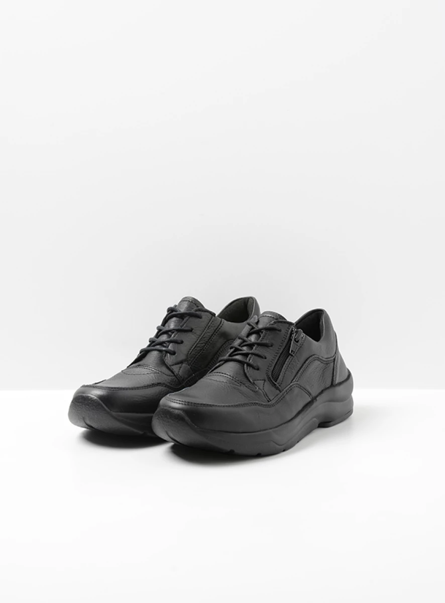 Wolky Sneakers 05890 Ozark 24000 zwart leer