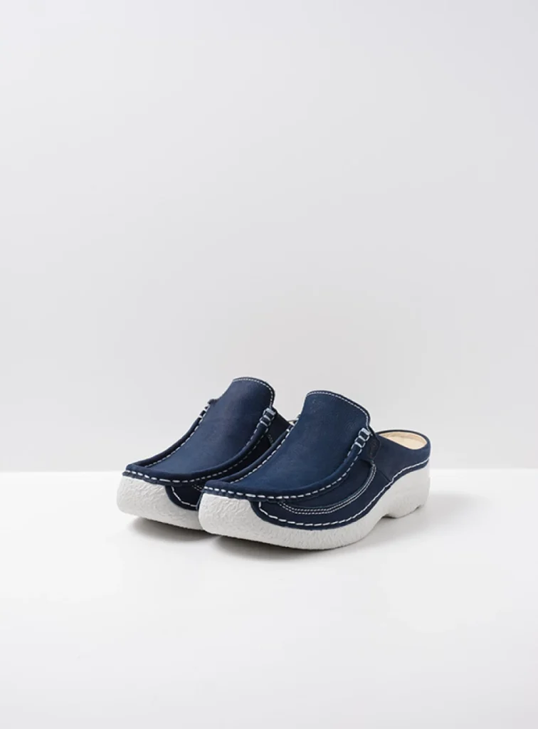 Wolky Klompen 06202 Roll Slide 11820 denim nubuck