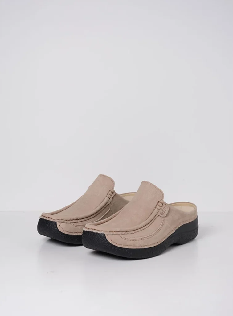 Wolky Klompen 06202 Roll Slide 13125 safari nubuck