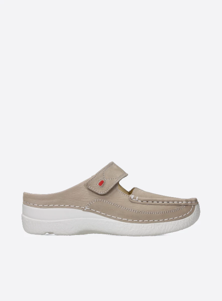 Wolky Slippers 06227 Roll Slipper 16125 safari nubuck