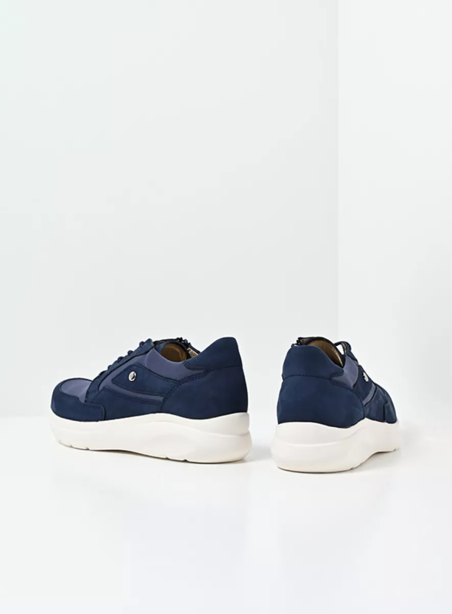 Wolky Sneakers 06400 Impact S2F 90820 denim stretch/leer combi