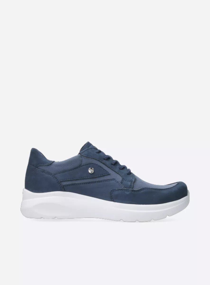 Wolky Sneakers 06400 Impact S2F 90820 denim stretch/leer combi