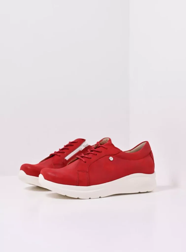 Wolky Sneakers 06401 Blitz 36570 rood effectleer