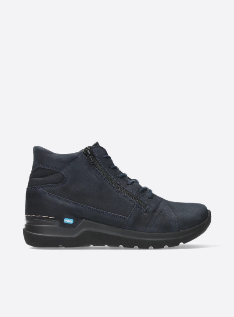 Wolky s Why blauw nubuck Koop ze online bij Wolky