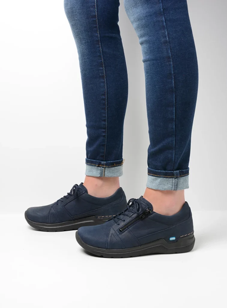 Wolky Veterschoenen 06609 Feltwell 12800 blauw nubuck