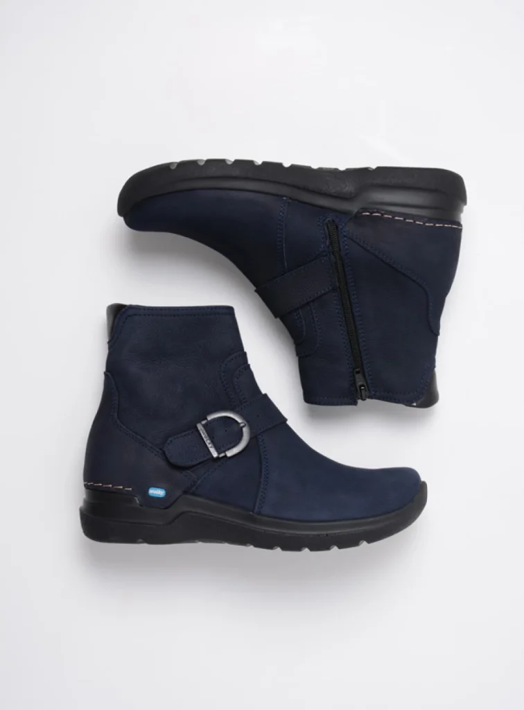 Wolky Comfortschoenen 06611 Okay 11800 blauw nubuck